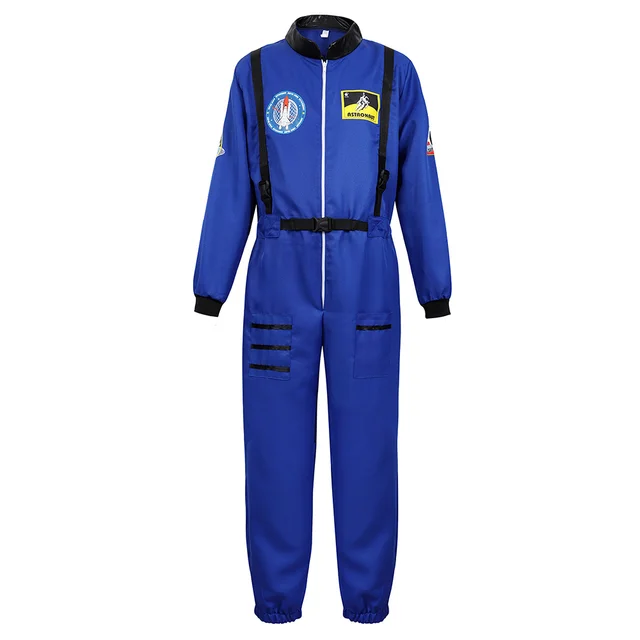 Disfraz de astronauta para hombre, mono de Cosplay de Halloween, mono espacial 1
