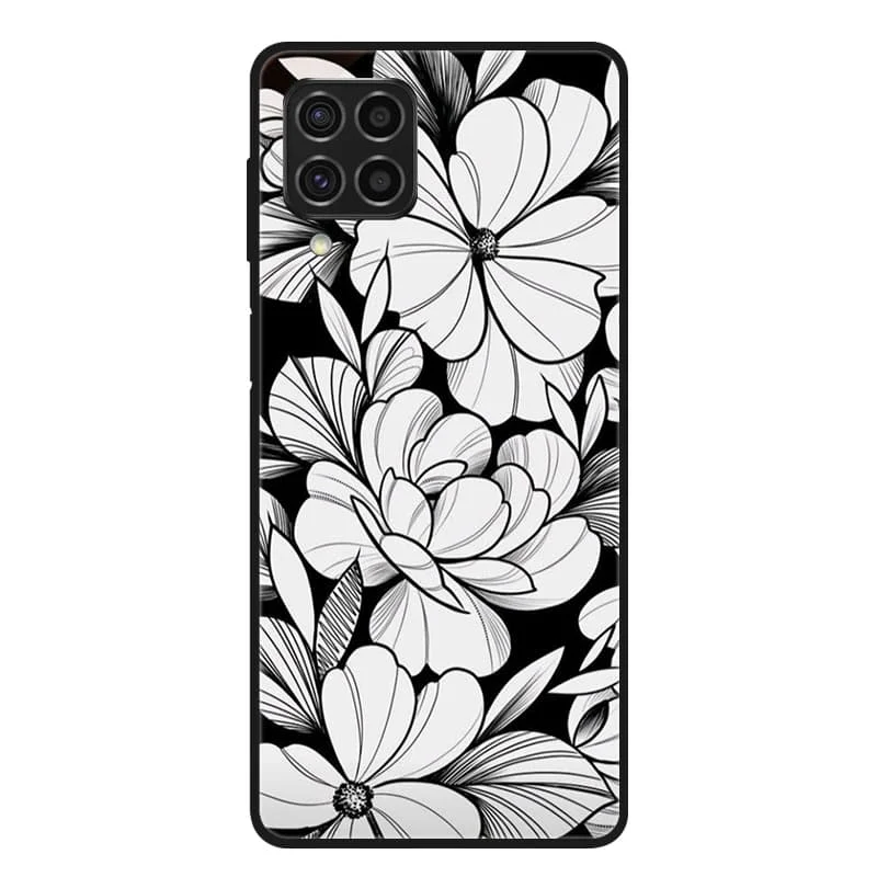 Black Shockproof Case Cover for Samsung Galaxy - Durable Protective Back Shell