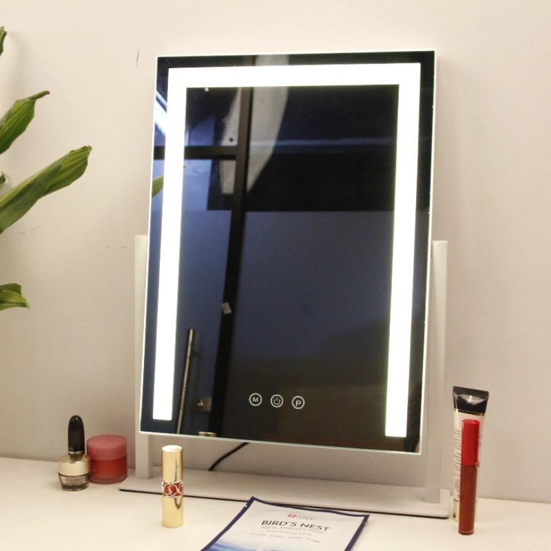 

Quality Decorative Mirror Squares Vanity Lamp Large Smart Decorative Mirror Desk Shower Cosmetic Espelhos Wall Decoration Items