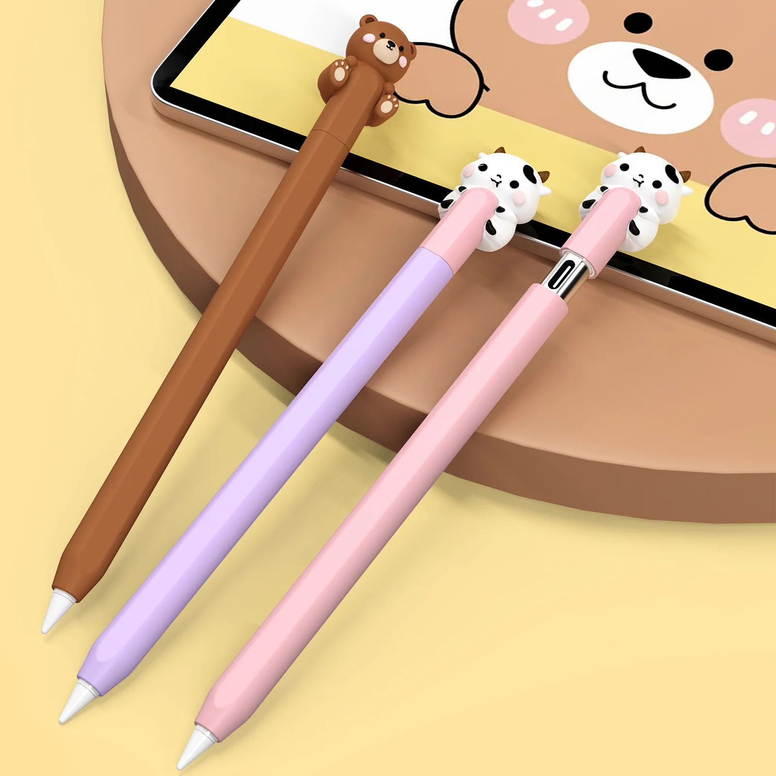 Per Apple Pencil 3 Astuccio Usb C Custodia Protettiva In Silicone Leggero E Morbido A Prova Di Caduta Per Apple Pencil 3