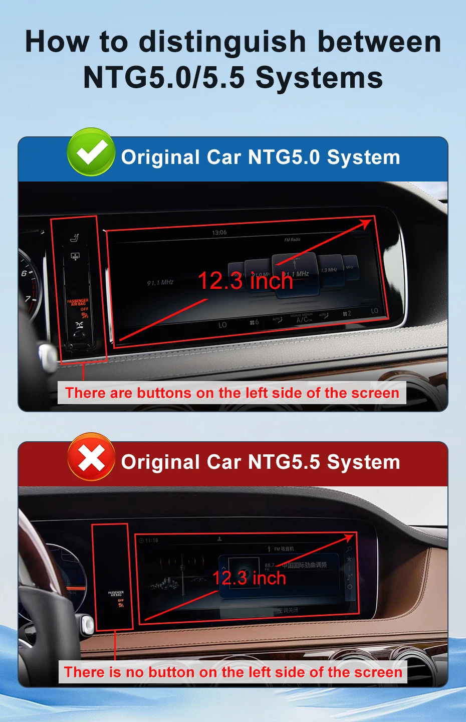 8Core Android14 Qualcomm Wireless Carplay Auto Car Video Player Multimedia Scree