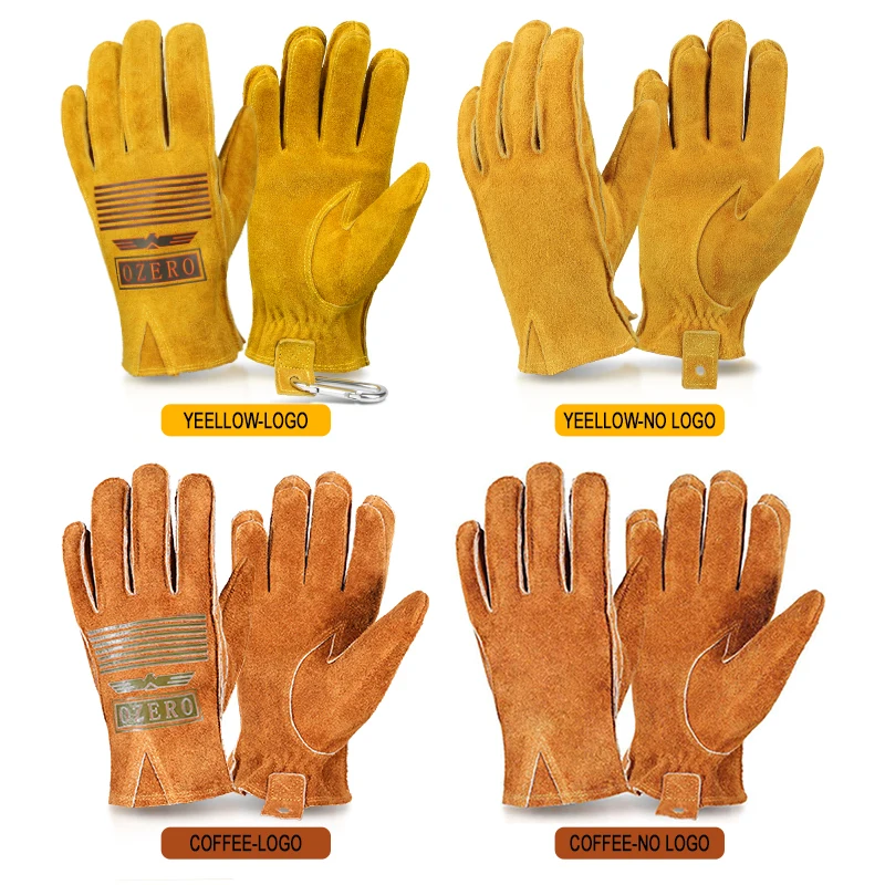 Genuine Cowhide Summer Windproof Sport outdoor Motorcycle Cycling Protective Windproof Insulated Camp guantes Moto Gloves