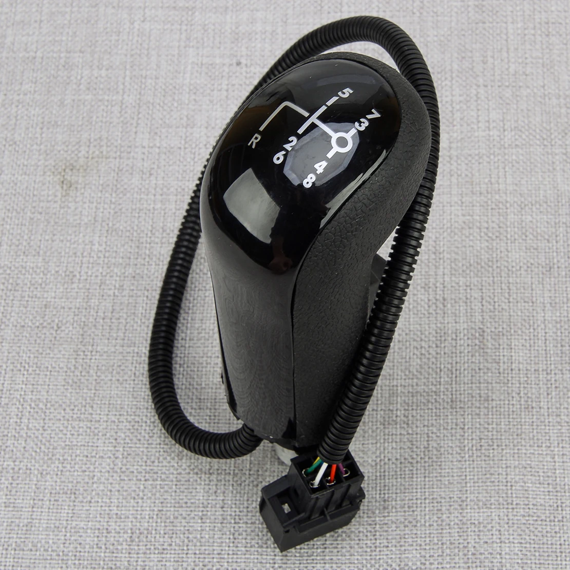 New 8 Speed Black 6 Pin Electric Gear Shift Shifter Knob