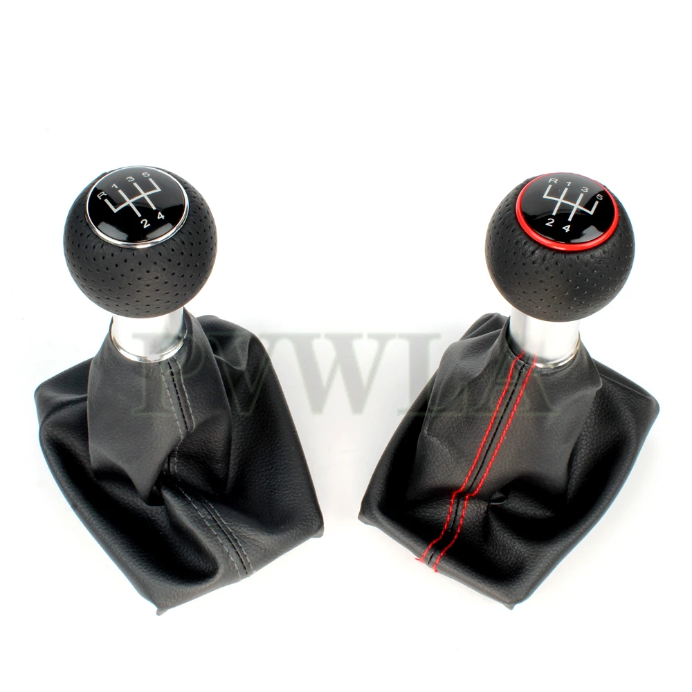 5/6 Speed Manual Stick Gear Shift Knob Series 2 For Audi A4 B6/B7 2000 2001 2002 2003 2004 2005 2006 2007 2008