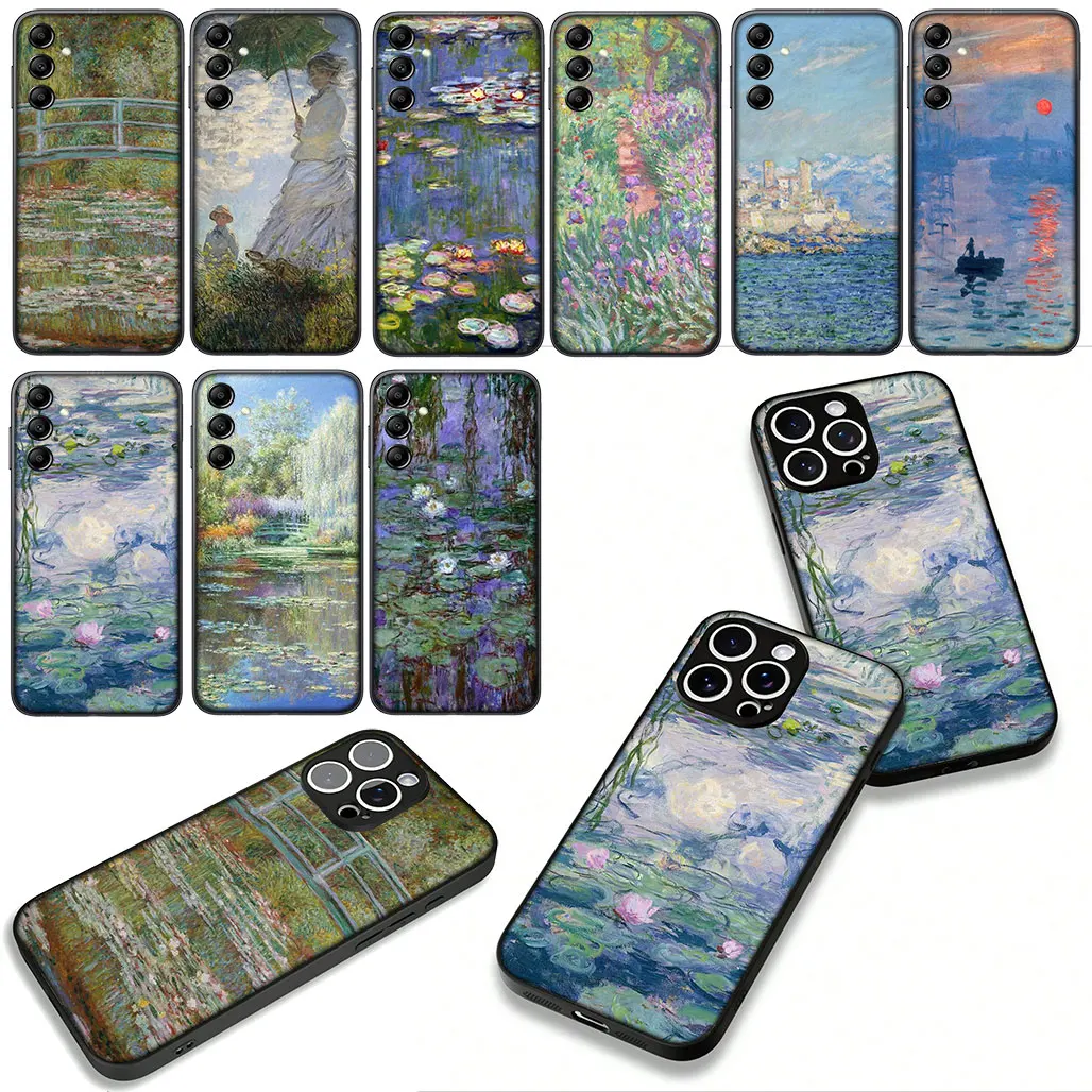Claude Monet Artistic Phone Cover | Impressionist Painting Design Case