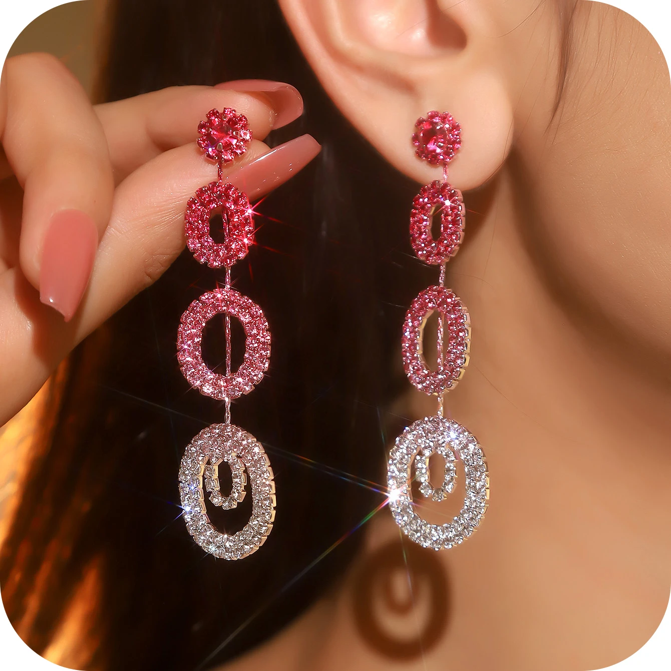 Bohemian Dangle Earrings Bohemian Feather Tassel Drop Earrings For Women - Long Dangle Boho Vintage Style Handmade Beaded Earrings - Foto 8