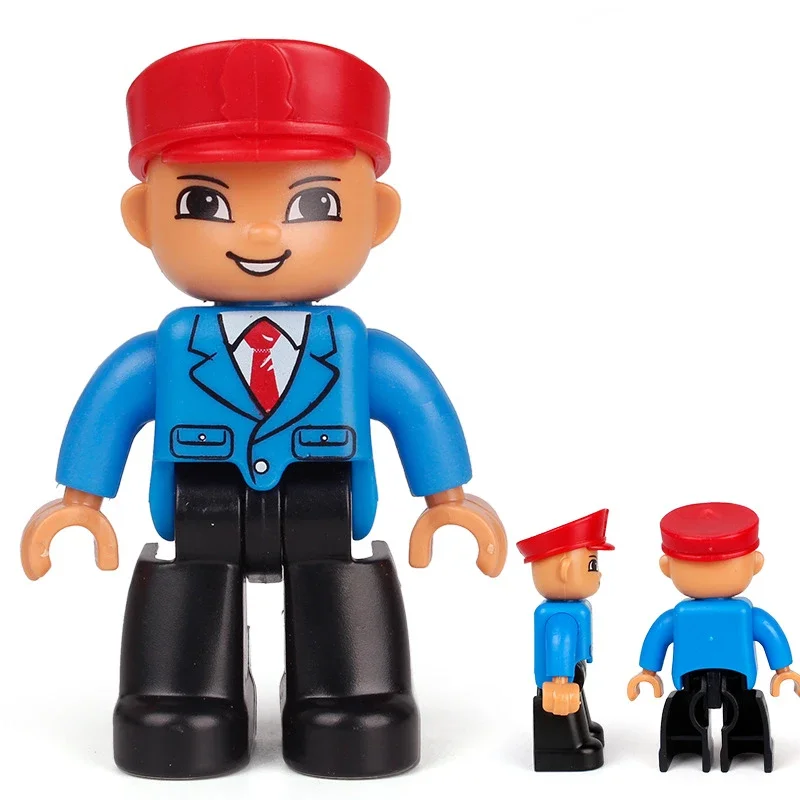 Deluxe City Action Figures Family Playset - Building Block Toys