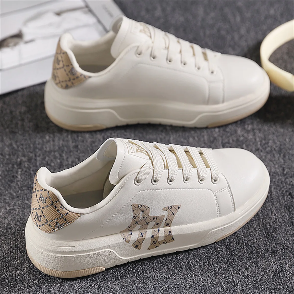 Spring and summer women's shoes male and female couples thick soles small white shoes female low top board shoes all sports casu