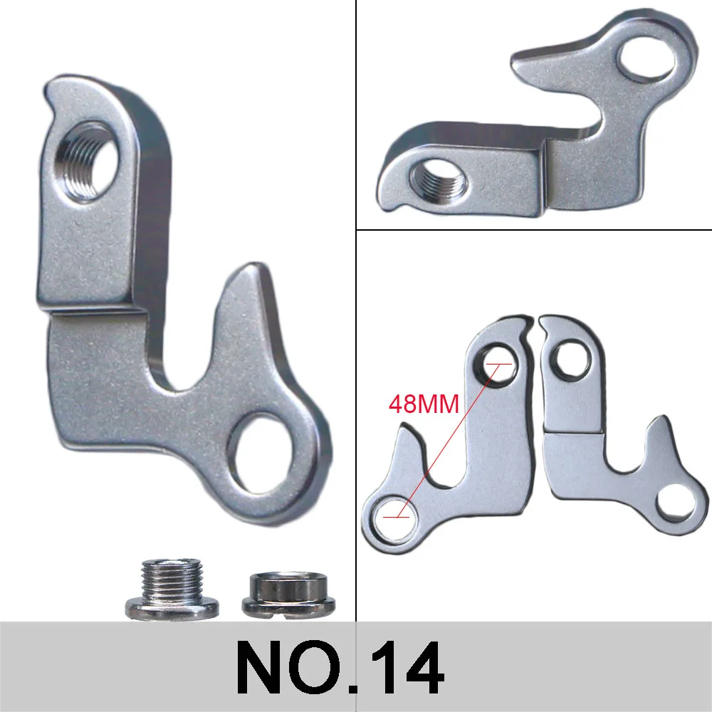 1pc Universal Legierung MTB Rennrad Schaltwerk Aufhänger Racing Radfahren Mountainbike Rahmen Hinten Getriebe Schwanz Haken Adapter Teile – Detail 17