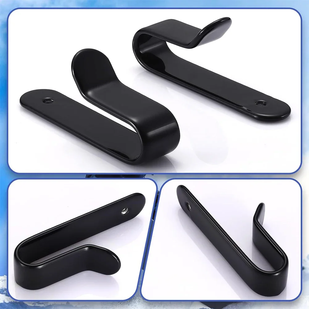 Horizontal Snowboard Wall Mount Clips 2Pcs snowboard wall mount clips Snowboard Wall Mount Clips Hanger for Ski Board Longboard