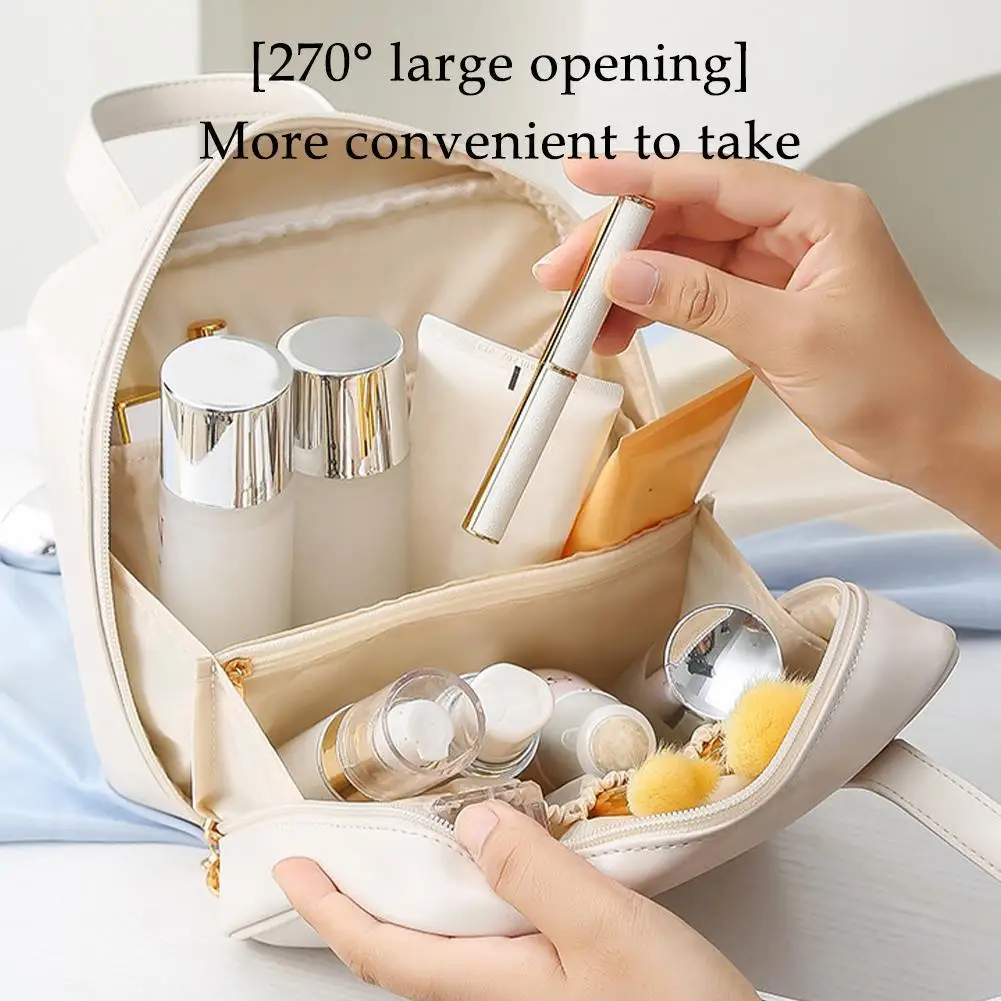 

Cosmetics Storage Bag Portable Multifunctional Washing Bag Square Bag Outdoor Travel Makeup Toiletries Organizer Storage Handbag