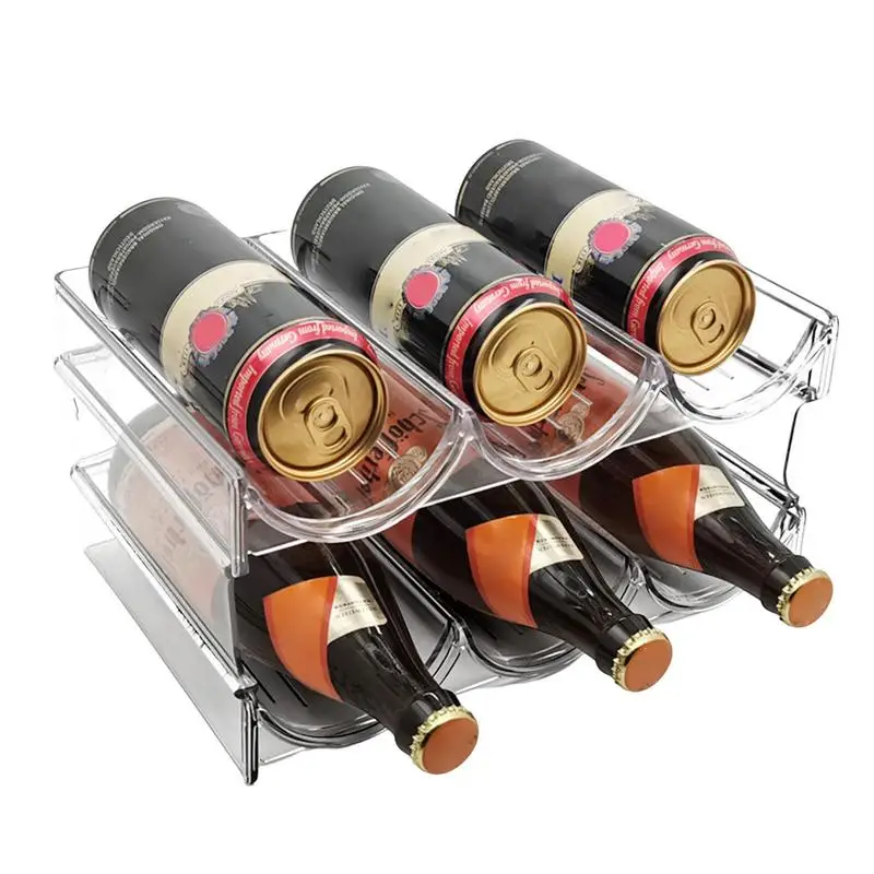 

Water Bottle Holder Stackable Kitchen Home Pantry Organization And Storage Shelf Water Bottle Shelf For Kitchen Organization And
