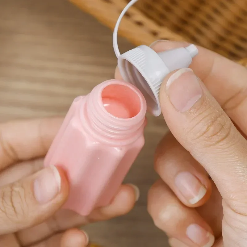 4/20PCS Mini Squeezing Bottles Portable Plastic Tomato Honey Mustard Salad Sauce Container Kitchen Classification Storage Tools 3