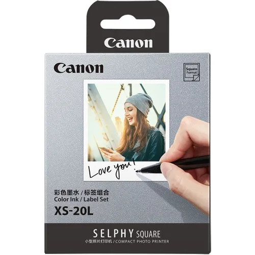 Canon Qx10 Selphy Ink And Paper Set Xs-20L