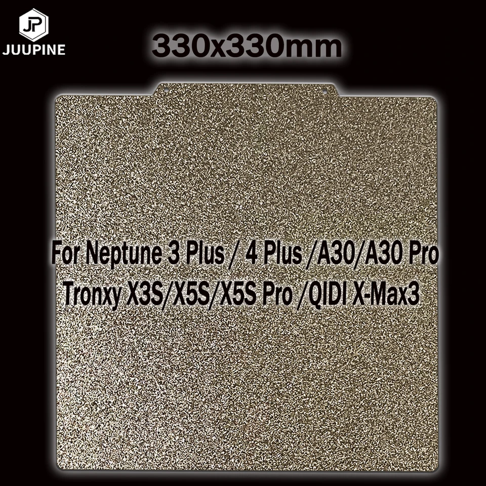 Placa De Construção Texture PEI Para Impressora 3D Neptune 3 Plus/Neptune 4 Plus, Placa De