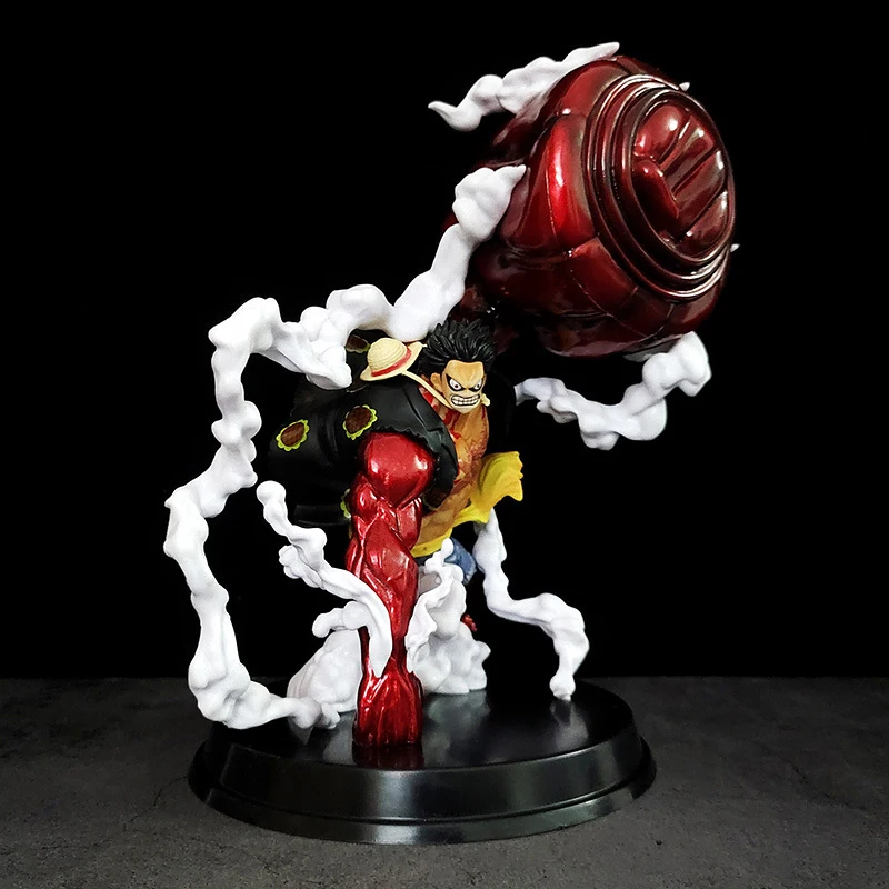 25CM Luffy Gear 4 Figurine One Piece Anime Action Figure Adult