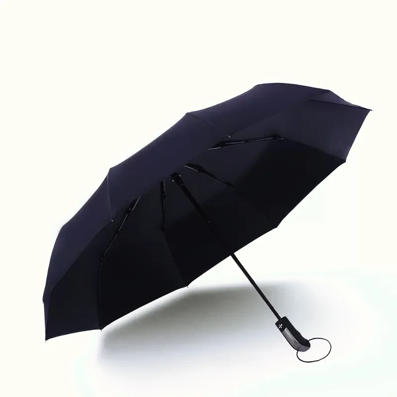 Durable Wind-Resistant UV Protection Umbrella - Large Folding Design