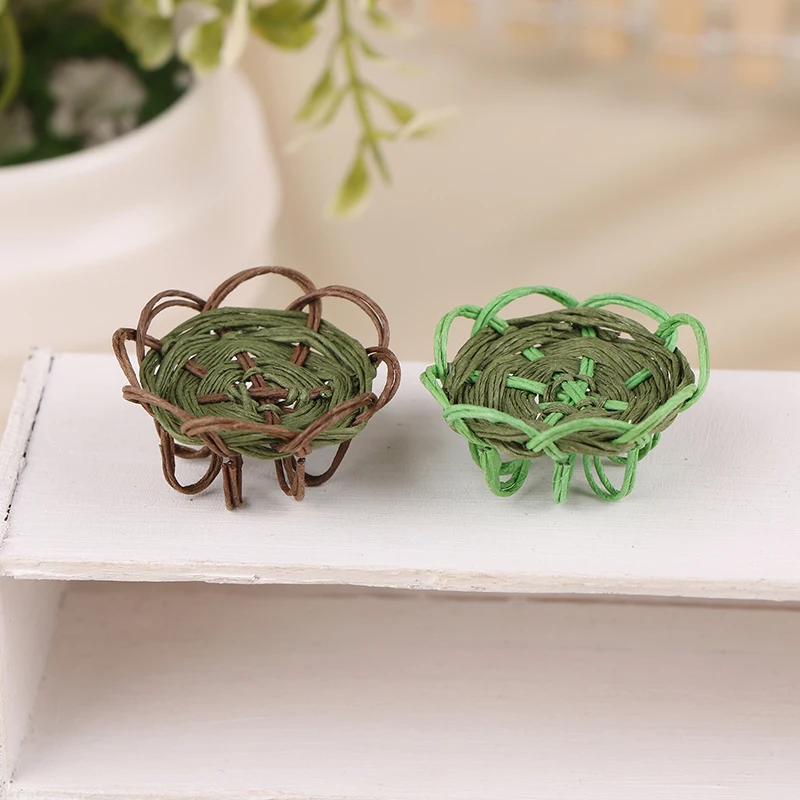 

1/12, тканая модель для кукольного домика, аксессуары для украшения кукольного домика