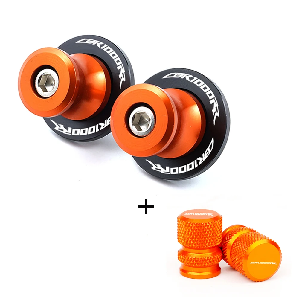 Motorcycle Tire Valve Caps & Swingarm Sliders Spools - 8MM Accessories