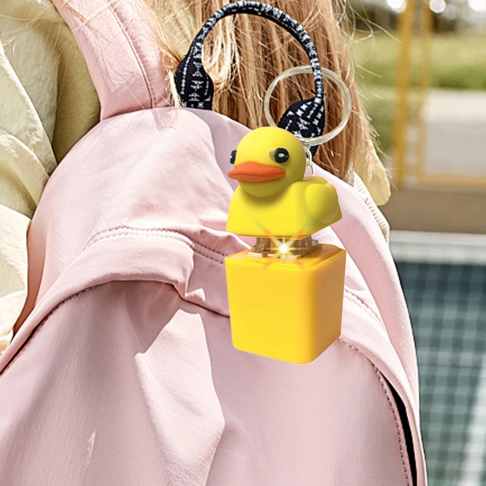 Quacky Duck Fidget Sensory Toy Keychain
