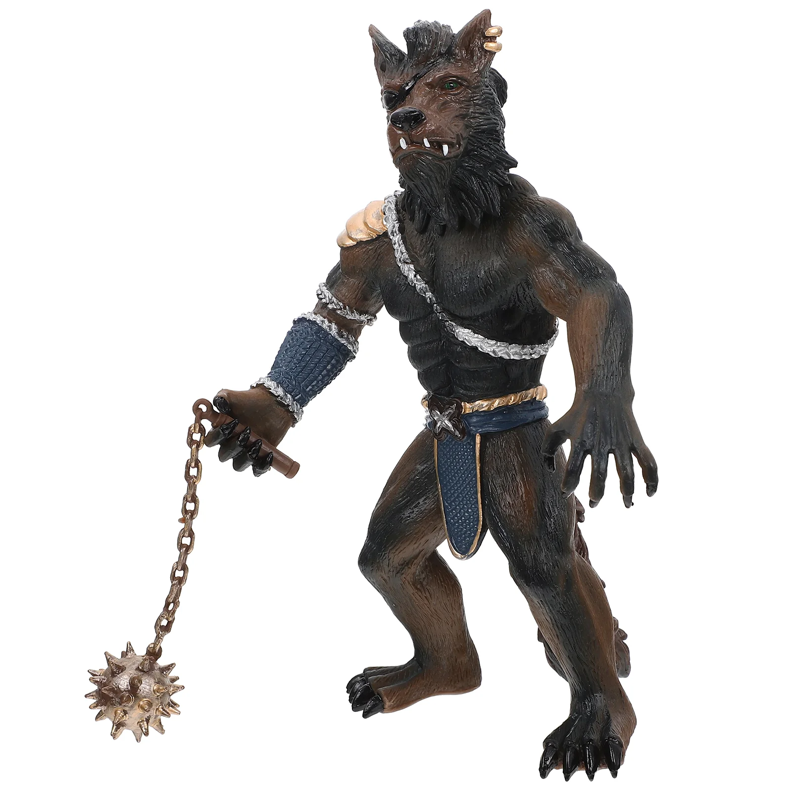 

Toy Simulated Wild Animals Child Russian Soldiers Action Figures Plastic Werewolf Decoration