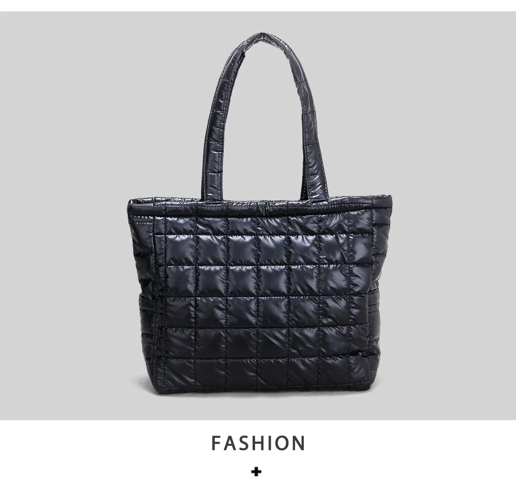 Large Capacity Women's Tote Bag - Side View