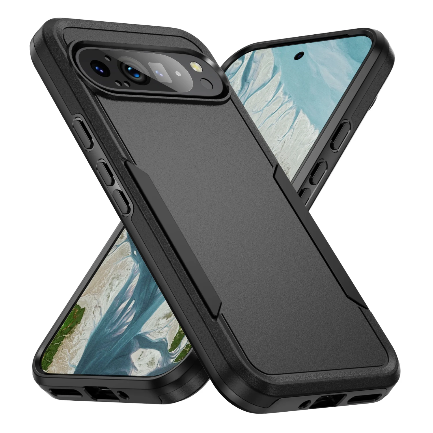Premium Shockproof Hard Cover Case for Google Pixel - Durable Phone Protection and Accessories