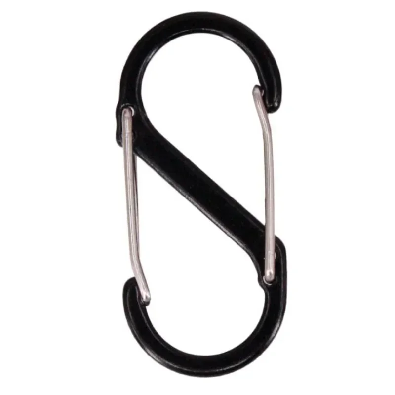 Climbing Buckle Belt Buckle Accessories 10pcs S-shaped Wire Buckle
