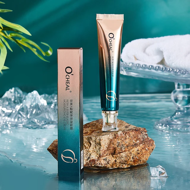 OCHEAL Eye Moisturizing Cream Fades Fine Lines Anti Dark Circles Eye Serum Remove Eye Bag Puffiness Anti-Aging Firmness Eye Care 6