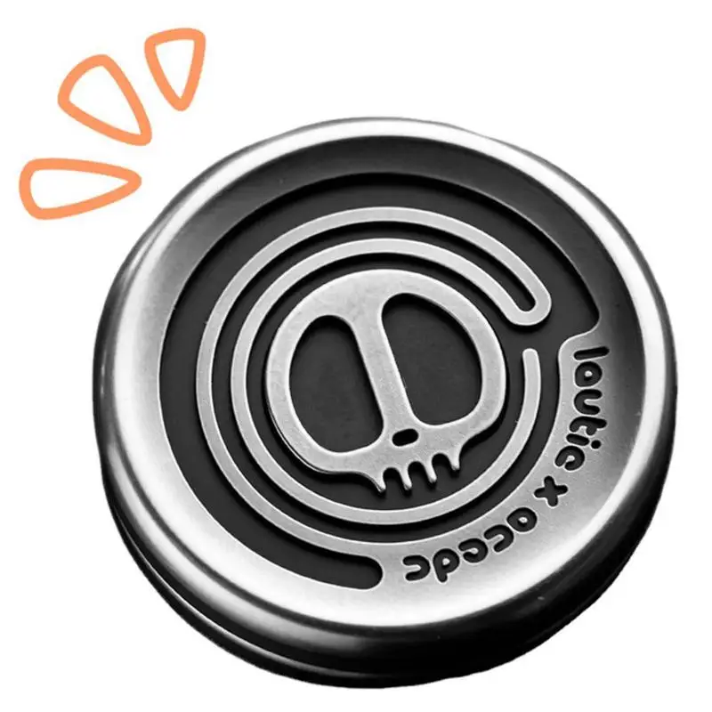 

Magnetic Slider Compact Smooth Slider Coin Clicker Toy Suitable For Student Adults Toy Christmas Birthday Gift