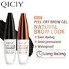 Waterproof Peel-off Eyebrow Enhancers Makeup Black Brown Eyebrow Gel Tint Lasting Brow Dye Gel Easy To Wear Natural Brow Tattoo 5
