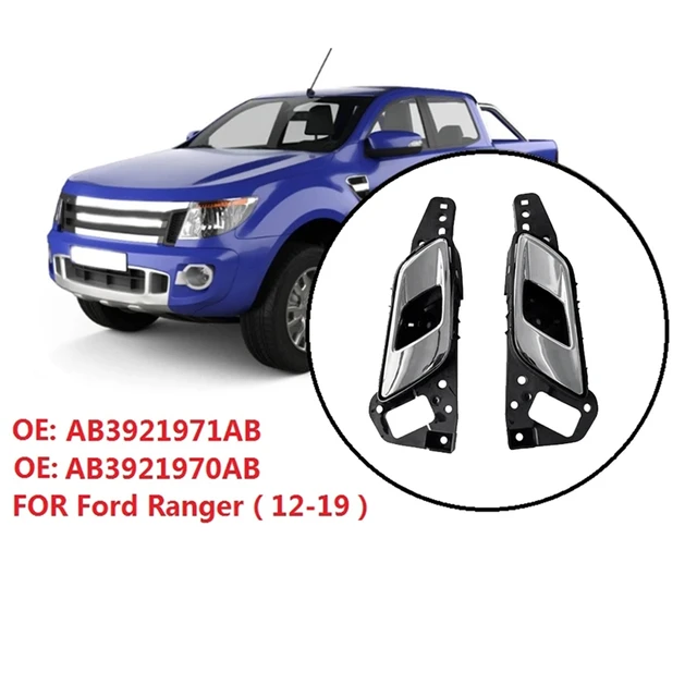 Front Lh+Rh Inner Handle Hand Door Fits Ford Ranger Wildtrak 2012