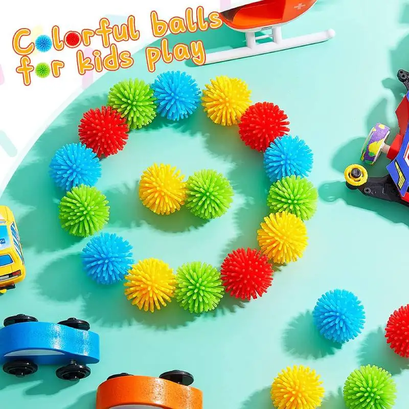 20pcsMiniPorcupineBallsSoftSpikySqueezeBallMassageBallFidget