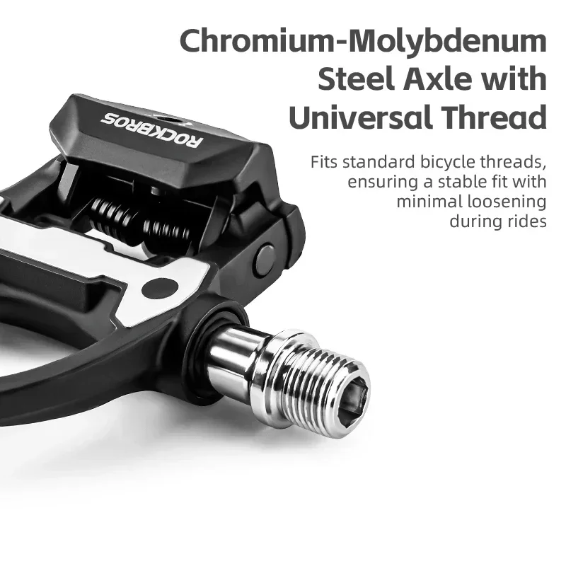 ROCKBROS Pédales De VTT En Nylon Pédales Antidérapantes 9/16 '' Pour Vélo De Route Vélo De Course Vélo Électrique Noir Blanc Vert Rouge Orange