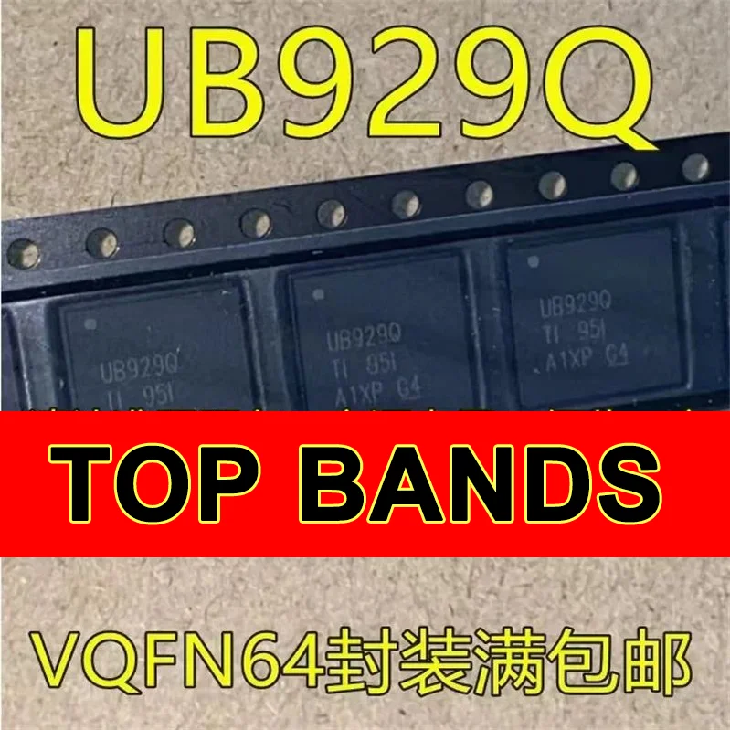 

Новый оригинальный набор микросхем DS90UB929 DS90UB929TRGCRQ1 UB929Q QFN64, 1-10 шт.