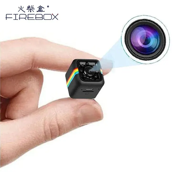 64GB 1080P Mini Spy Camera With Motion Detection - Portable Hidden Nanny Cam For Home, Car, Office