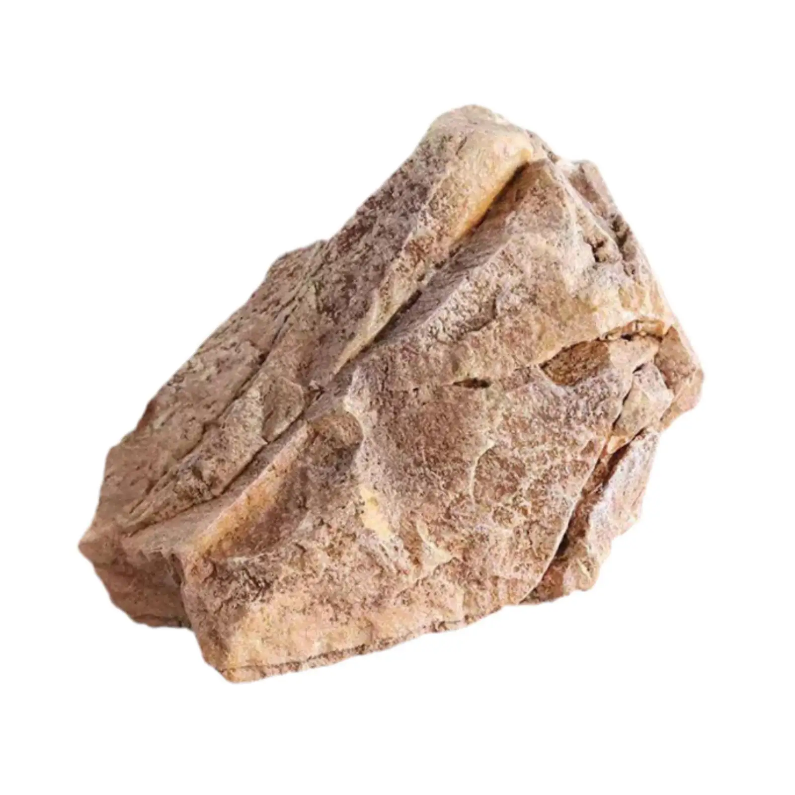 Artificial Rock Lightweight Versatile PU Sandstone Landscape Realistic Natural Texture for Squares Yard Parks Stations Aquarium