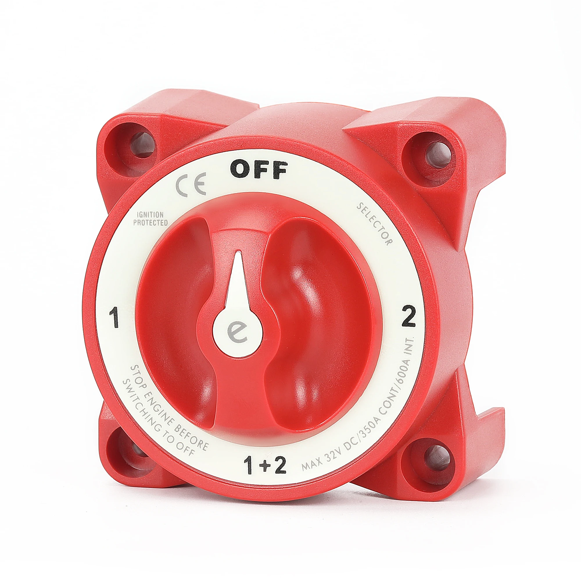 Daiertek 32V 350A Sezionatore Batteria Selettore Disconnect 4 Posizioni 3 Pin 9001E Per Marine Boat Truck Rv