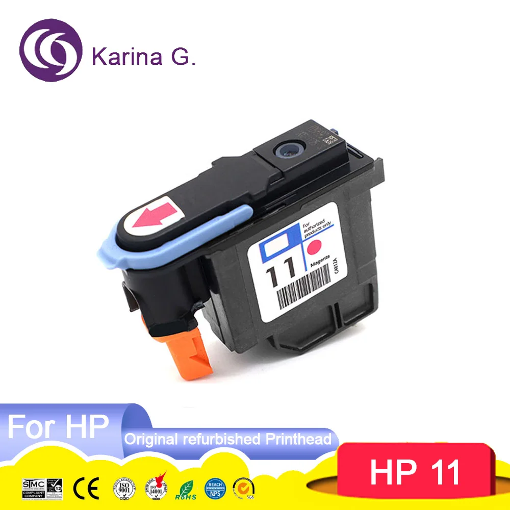 Cabeça de Impressão Remanufaturados para Hp11 C4810a C4811a C4812a C4813a Terno para hp Designjet 500 510 800 100 110 500 510 815 Printer - Imagem 4