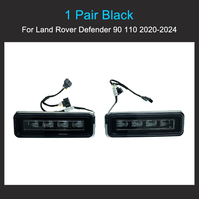 1 Pair black