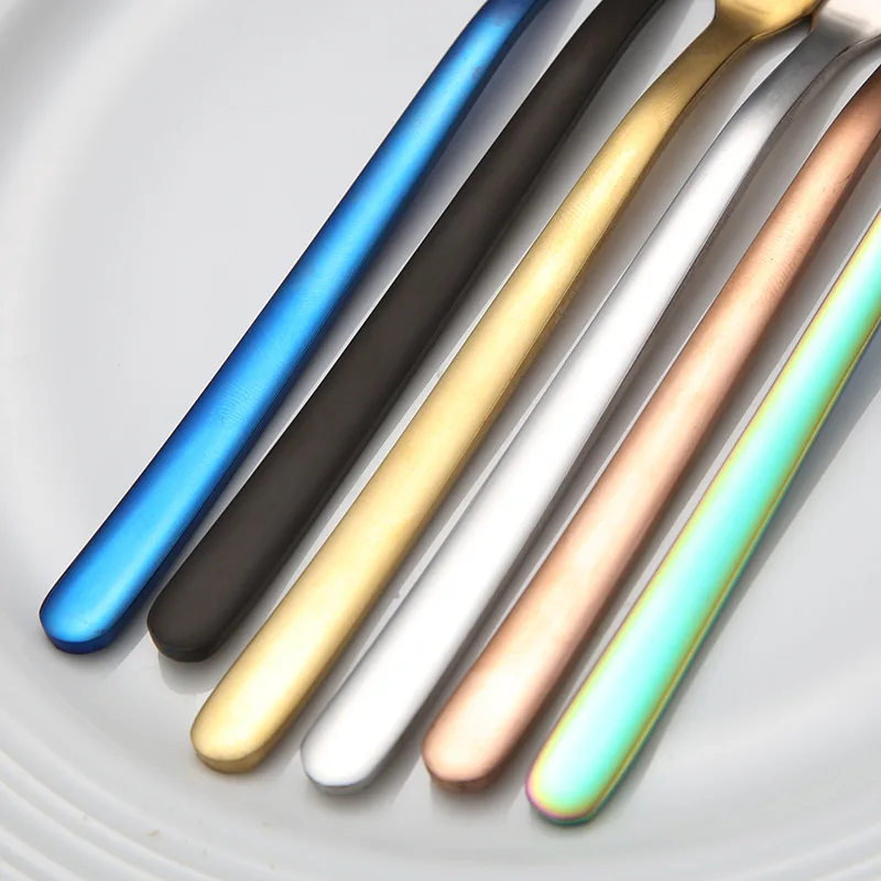 Korean Style Long Handle Butter Knife Jam Knife Spatula Cream Piping Multipurpose Western Tableware butter knife