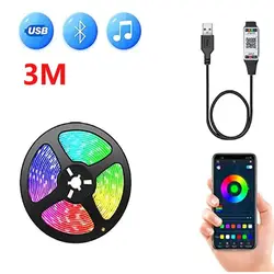 Color - Changing Smart LED Light Strip - 3m