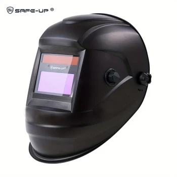 SAFEUP Maschera per saldatura Oscuramento automatico Casco per saldatura Colore vero per saldatrice ad arco Saldatore Saldatura Grind Cut Automatico solare