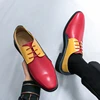 Mens Dress Party Leather Formal Brand Monks Wedding Luxury Flats Business Office Designer Casual Driving Shoes for Men Loafers 4