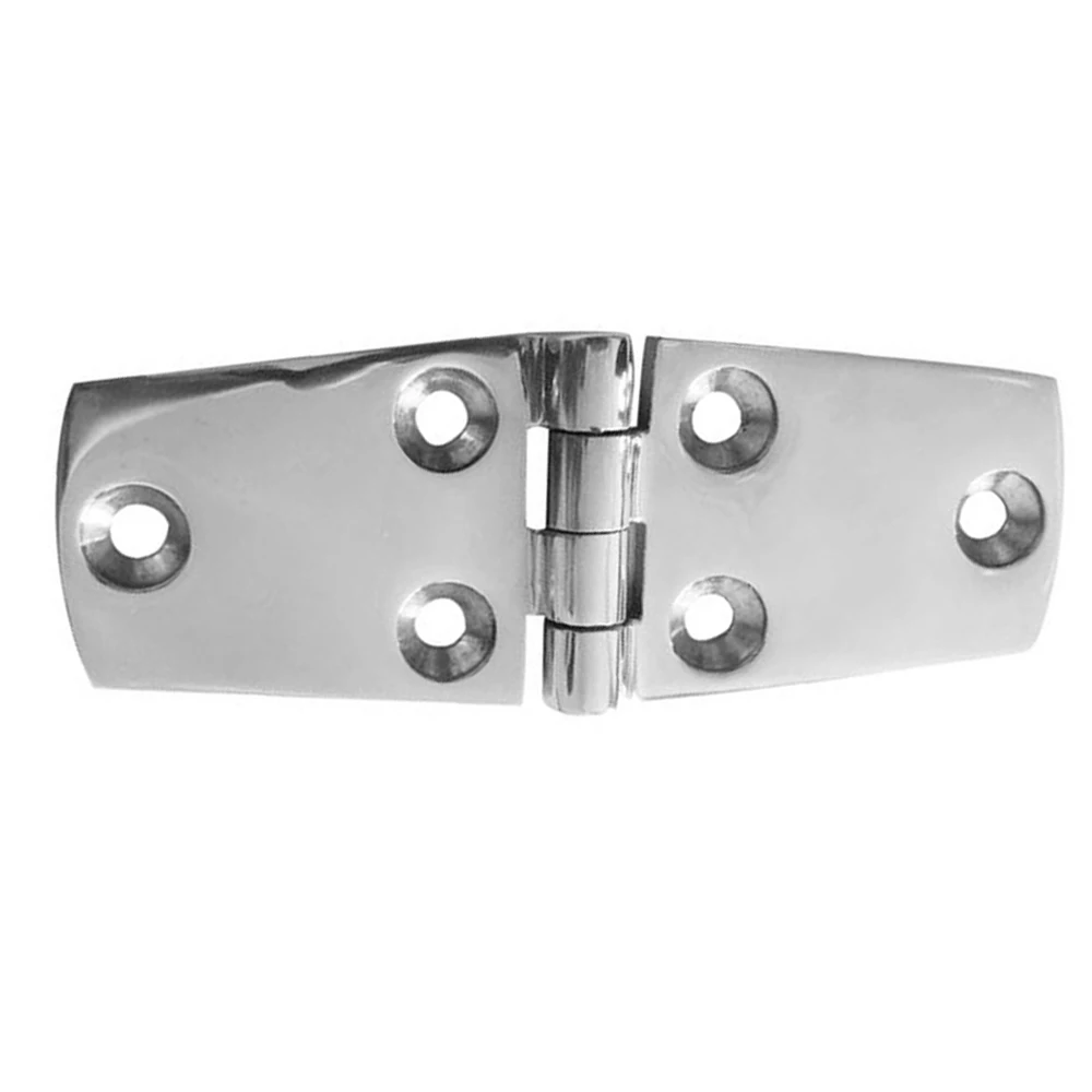 

Петли из нержавеющей стали класса 316, стандартные зеркальные полированные дверные петли для лодок, шкафов, яхт, гаражей