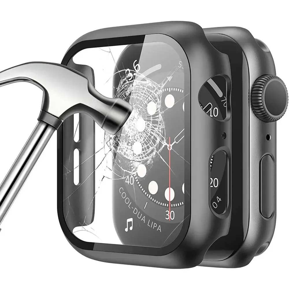 Premium 360° Full Coverage Hard Case with Tempered Glass Screen Protector