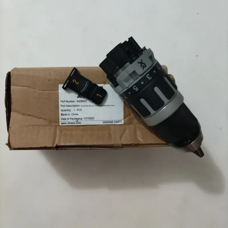 Dewalt DCD796 DCD797 용 오리지널 감속기 기어박스 변속기, 브러시리스 리튬 전기 드릴 기어박스 어셈블리, N438603