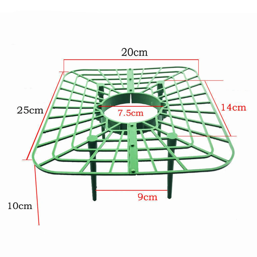 Plant Supports Strawberry 4 Support Feets Strawberry Growing Racks For Protecting Vines Avoid Ground Gardening Tool 5/10Pcs