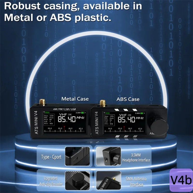 ALL Band DSP Radio FM AM SSB LSB USB Receiver, built-in Hi-Z Headphone Amplifier Circuit 5