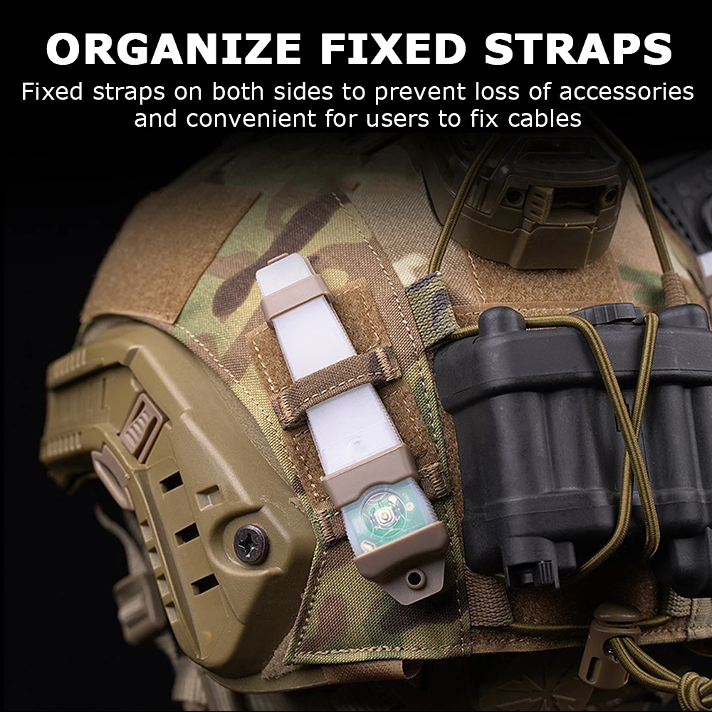 Tactical FAST Helmet Cover Multicam Paintball Airsoft Helmet Covers for MH PJ BJ OPS-Core Fast Helmet,with Elastic Cord